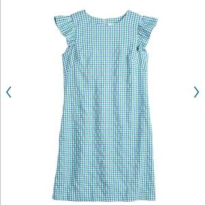 Elle ruffle sleeve shift dress